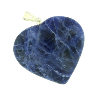 Sodalite Gemmy Heart Pendant - 28mm x 27mm    from The Rock Space