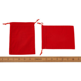 Velvet Red Jewelry Bags    from Stonebridge Imports