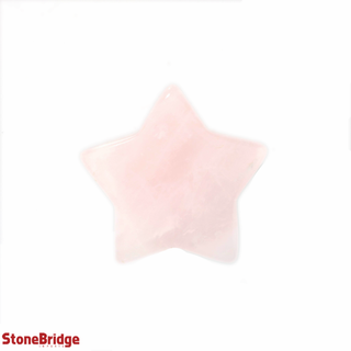 Rose Quartz Polished Stars    from The Rock Space