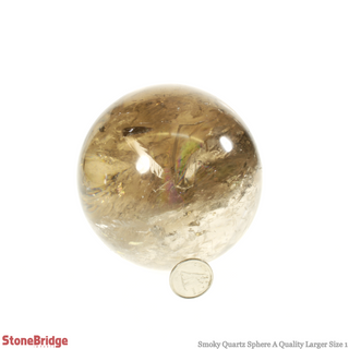 Smoky Quartz A Sphere - Large #1 - 3"    from The Rock Space