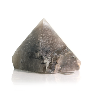 Tourmalinated Quartz Cut Base, Polished Point Tower #5    from The Rock Space