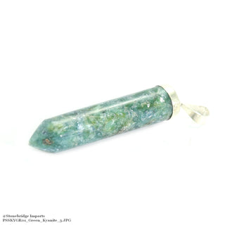 Green Kyanite Sterling Silver Pendant    from The Rock Space