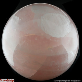 Rose Quartz Sphere U#28 - 5"    from The Rock Space