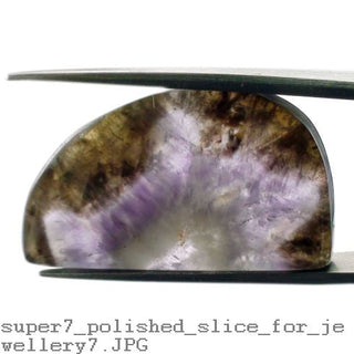 Super 7 Polished Slice For Jewellery - Medium - 30mm to 50mm    from The Rock Space