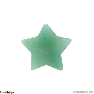 Green Aventurine Star Shape Polished Stones    from The Rock Space