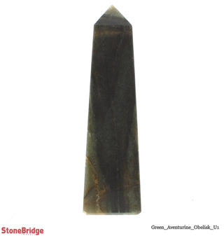 Green Aventurine Obelisk U#1 - 12 3/4"    from The Rock Space