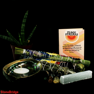 Peace Streaks - Chakra Kit - Local, Organic    from The Rock Space