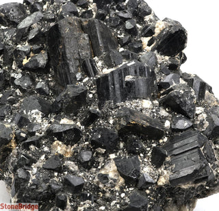Black Tourmaline Cluster U#1    from The Rock Space