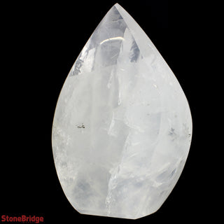 Clear Quartz Flame Sculpture U#1 - 10"    from The Rock Space