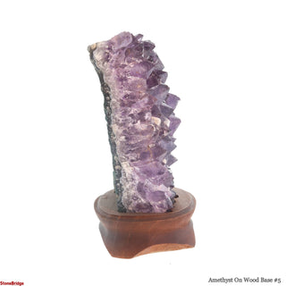 Amethyst On Wood Base #5    from The Rock Space