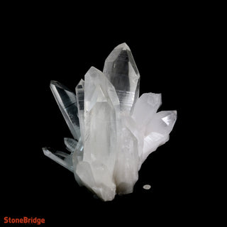 Lemurian Quartz Cluster U#1 - Super Clear - 35lb - 13" from The Rock Space