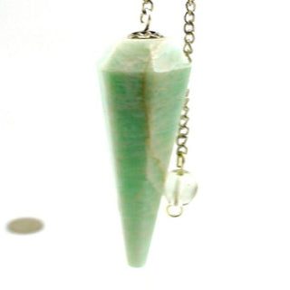 Amazonite Pendulum 6 Facets & Bead    from The Rock Space