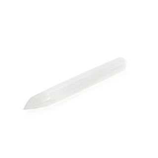 Selenite Pointed Massage Wand - 5 3/4"