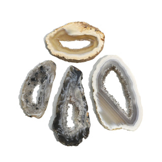 Agate Geode Slices - 4 Pack    from The Rock Space