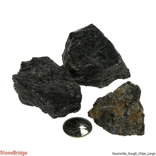 Nuummite Chips - Large    from The Rock Space