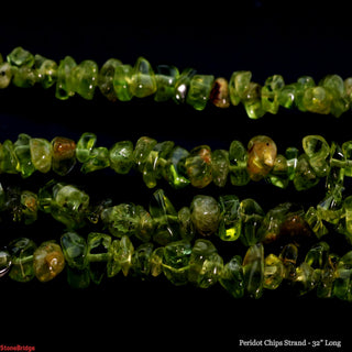 Peridot Chip Strands - 5mm to 8mm from The Rock Space