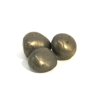 Pyrite Iron Matrix Tumbled Stones - India