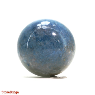 Trollite Blue Sphere - Small #2 - 2 1/4"    from The Rock Space