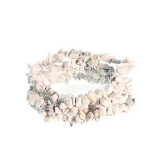 Howlite White Chip Strands - 3mm to 5mm    from Stonebridge Imports