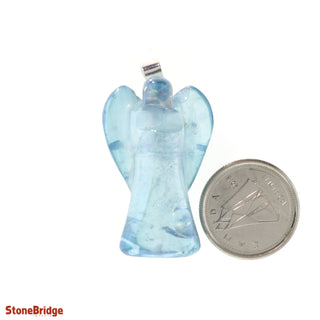 Aqua Aura Angel Pendant    from The Rock Space