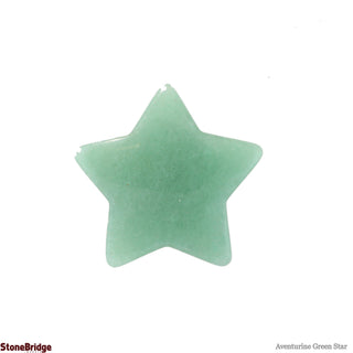 Green Aventurine Star Shape Polished Stones    from The Rock Space