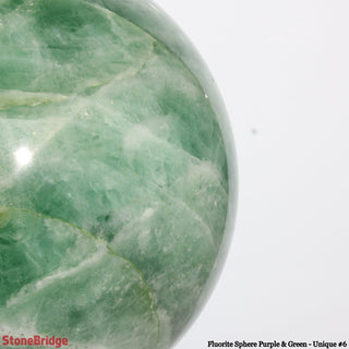 Fluorite Sphere Purple & Green U#6 - 7"    from The Rock Space