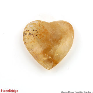 Golden Healer Heart #2 - 3 Pack - 1" from Stonebridge Imports