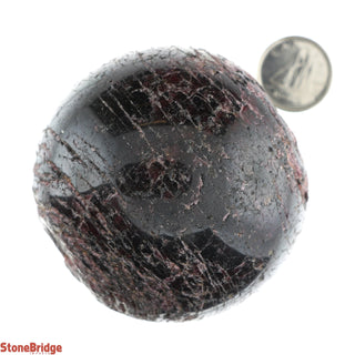 Garnet Sphere - Small #3 - 2 1/4"    from The Rock Space