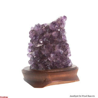 Amethyst On Wood Base #2    from The Rock Space