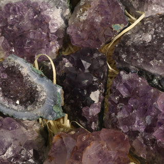 Amethyst A Cluster Box - 10 to 20pc