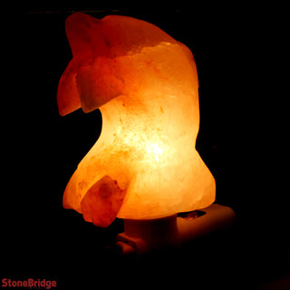 Himalayan Salt Night Light - Dolphin    from The Rock Space