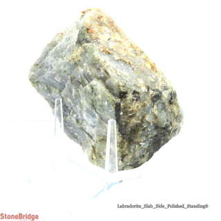 Labradorite Standing Slice Polished U#8 - 6"    from Stonebridge Imports