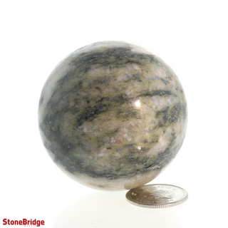 Watermelon Jasper Sphere - Extra Small #3 - 2"    from The Rock Space