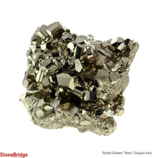 Pyrite Cluster Peru U#26    from The Rock Space