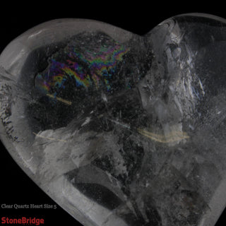 Clear Quartz A Heart #5    from The Rock Space