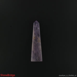 Amethyst Obelisk A 0T 40mm 1 1/2" to 2 1/4"    from The Rock Space