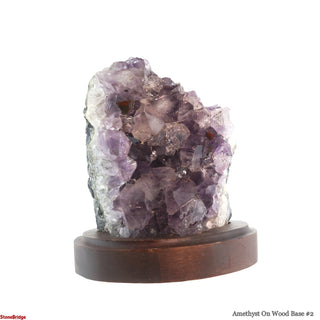 Amethyst On Wood Base #2    from The Rock Space