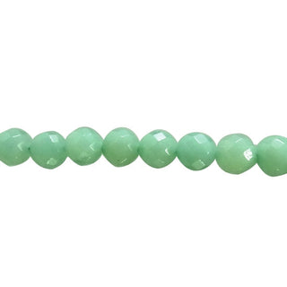 Amazonite Faceted - Round Strand 7" - 6mm    from Stonebridge Imports