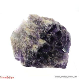 Amethyst Elestial Quartz Cluster U#30 - 8" from The Rock Space