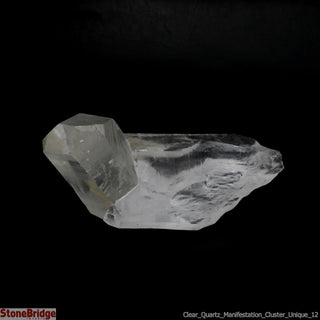 Clear Quartz Manifestation Cluster U#12 - 4 1/2"    from The Rock Space