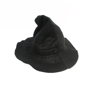 Modern Knit Wool Witch Hat Black   from The Rock Space