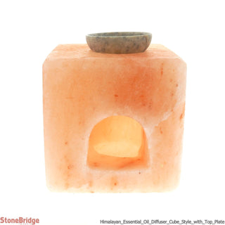 Himalayan Salt - Oil Diffuser Cube    from The Rock Space