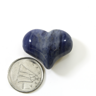 Sodalite Heart Pocket #1 - 3/4" to 1"    from The Rock Space