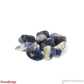 Sodalite A Tumbled Stones - Brazil    from The Rock Space