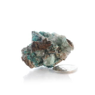 Rosasite on Matrix Specimen    from Stonebridge Imports