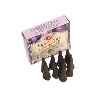 Lavender Hem Incense Cones - 10 Pack    from The Rock Space