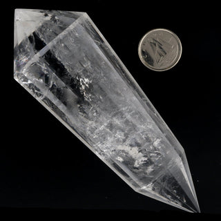 Clear Quartz E Vogel Wand #4 - 4 1/2"