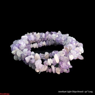 Amethyst Light Chip Strands - 5mm to 8mm    from The Rock Space