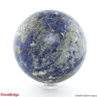 Sodalite Sphere - Large #3 - 3 1/4"    from The Rock Space