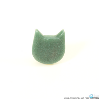 Green Aventurine Cat Cabochon - 3/4"    from The Rock Space